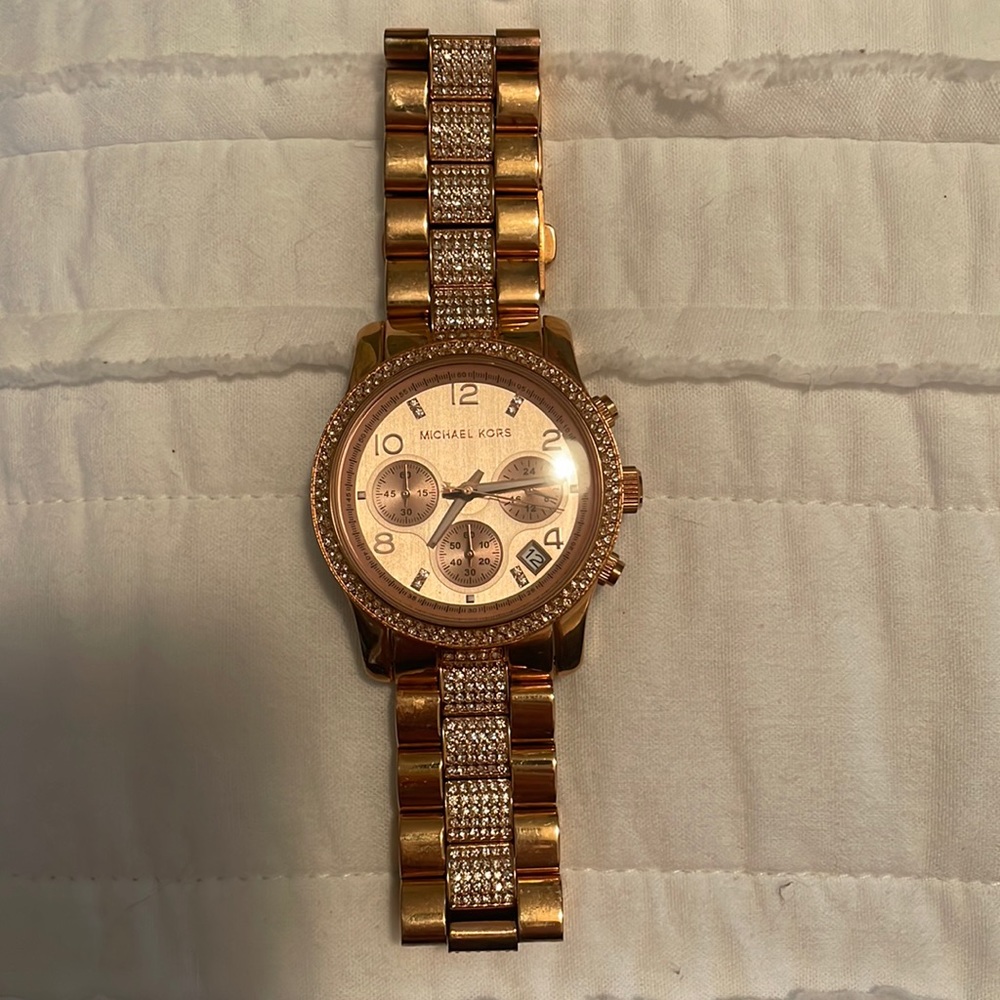 Michael Kors Rose Gold Watch